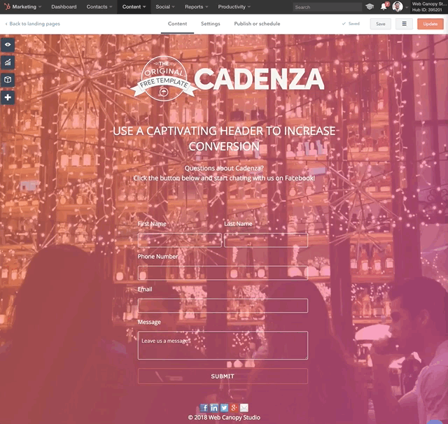 Cadenza 2.0 (button color)